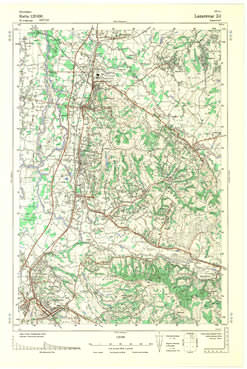 Topografske Karte  Srbije 1:25000 Valjevo