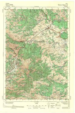 Topografske Karte  Srbije 1:25000 Užice