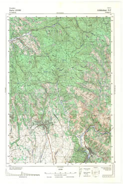 Topografske Karte  Srbije 1:25000 Aleksinac