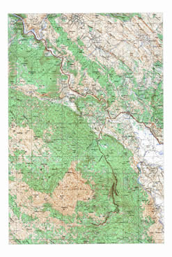 Topografske Karte  BiH 1:25000 nevesinje;