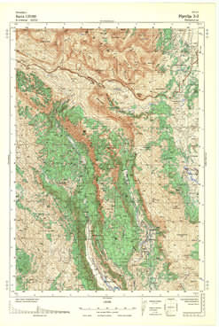 Topografske Karte  Srbije 1:25000 Pljevlja