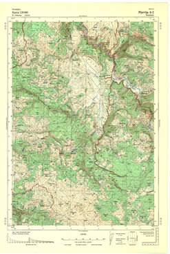 Topografske Karte  Srbije 1:25000 Pljevlja