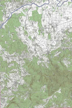 Topografske Karta Hrvatske 1:25000 sveta gera