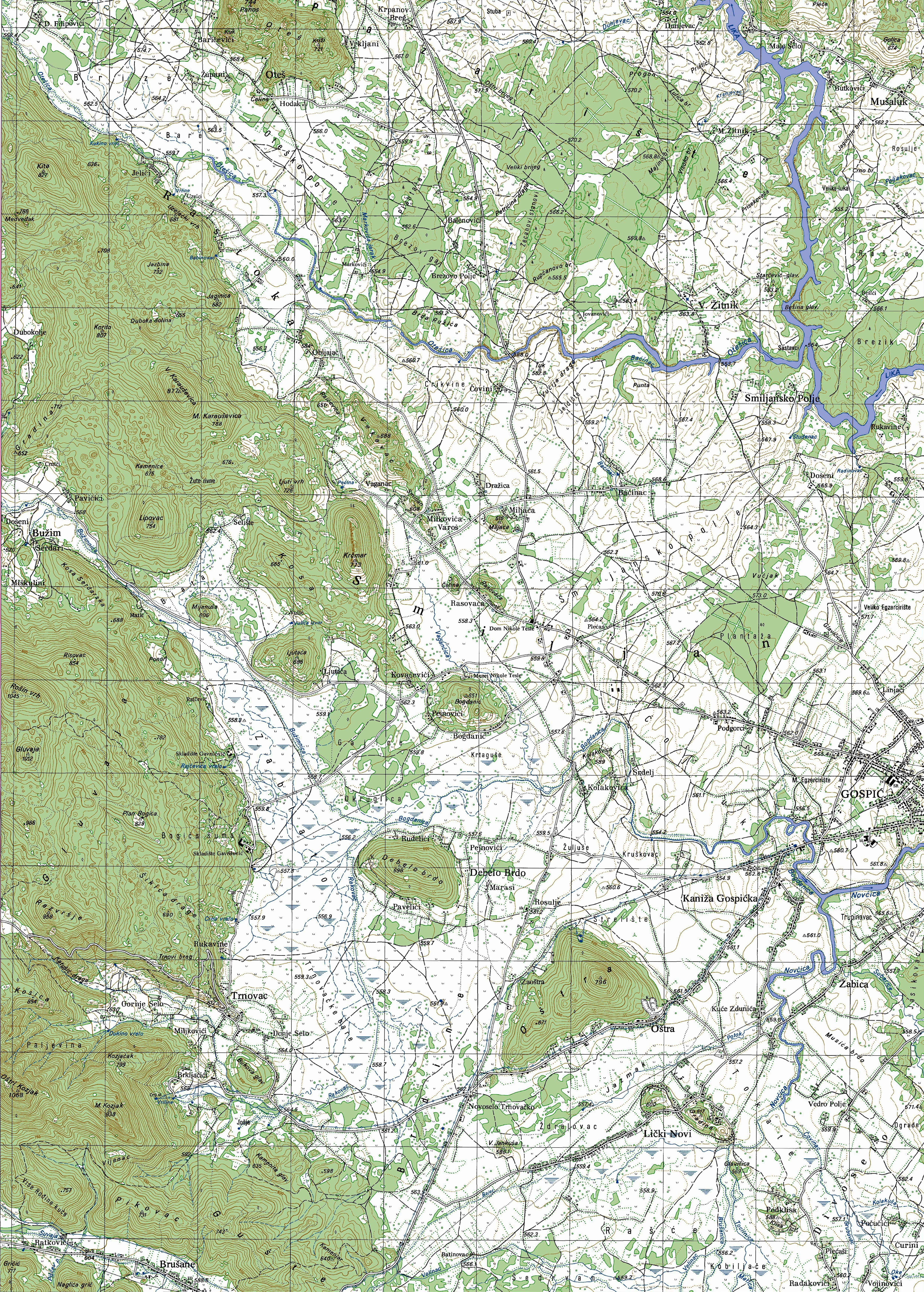 Gospić-zapad