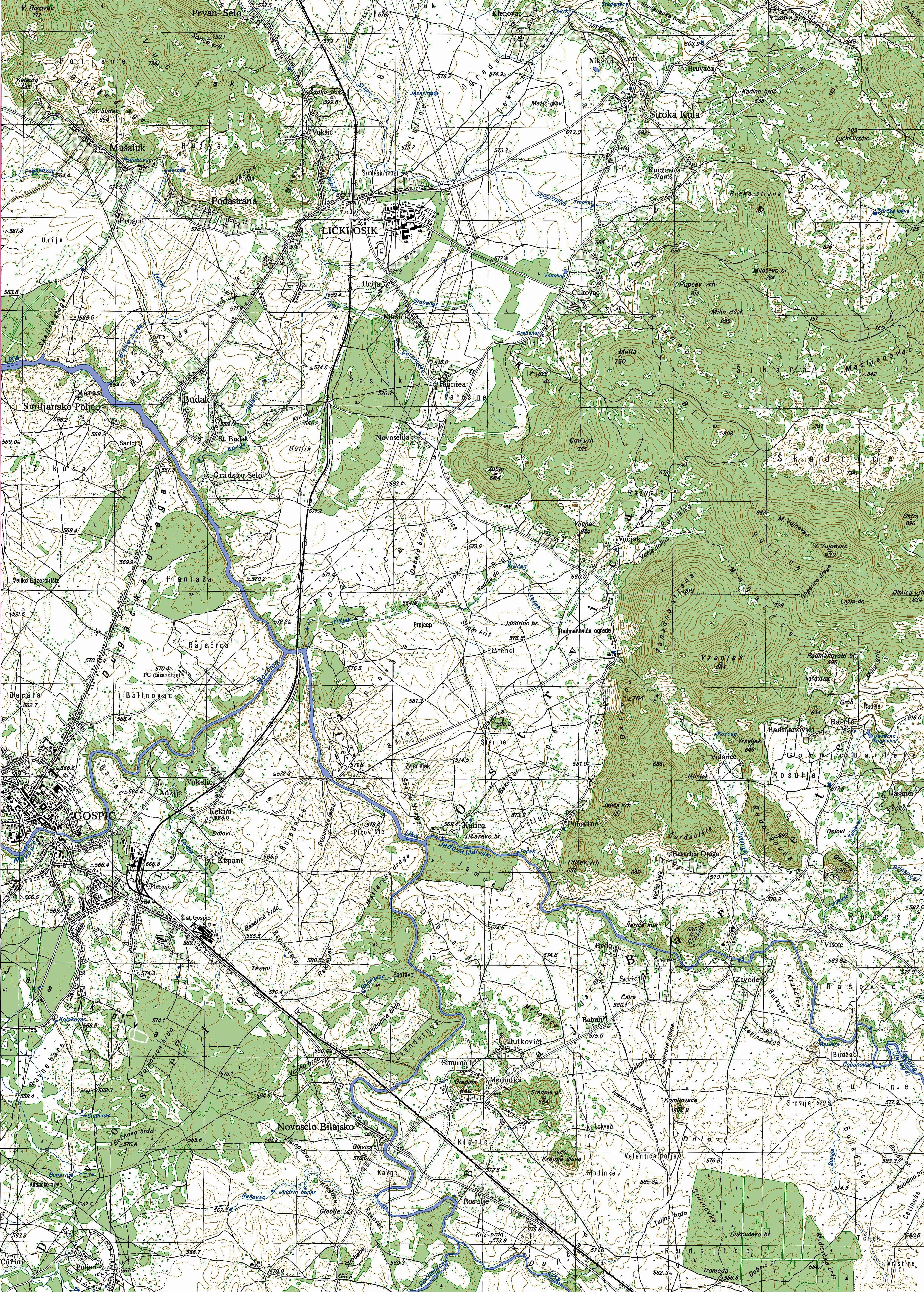 Gospić-istok