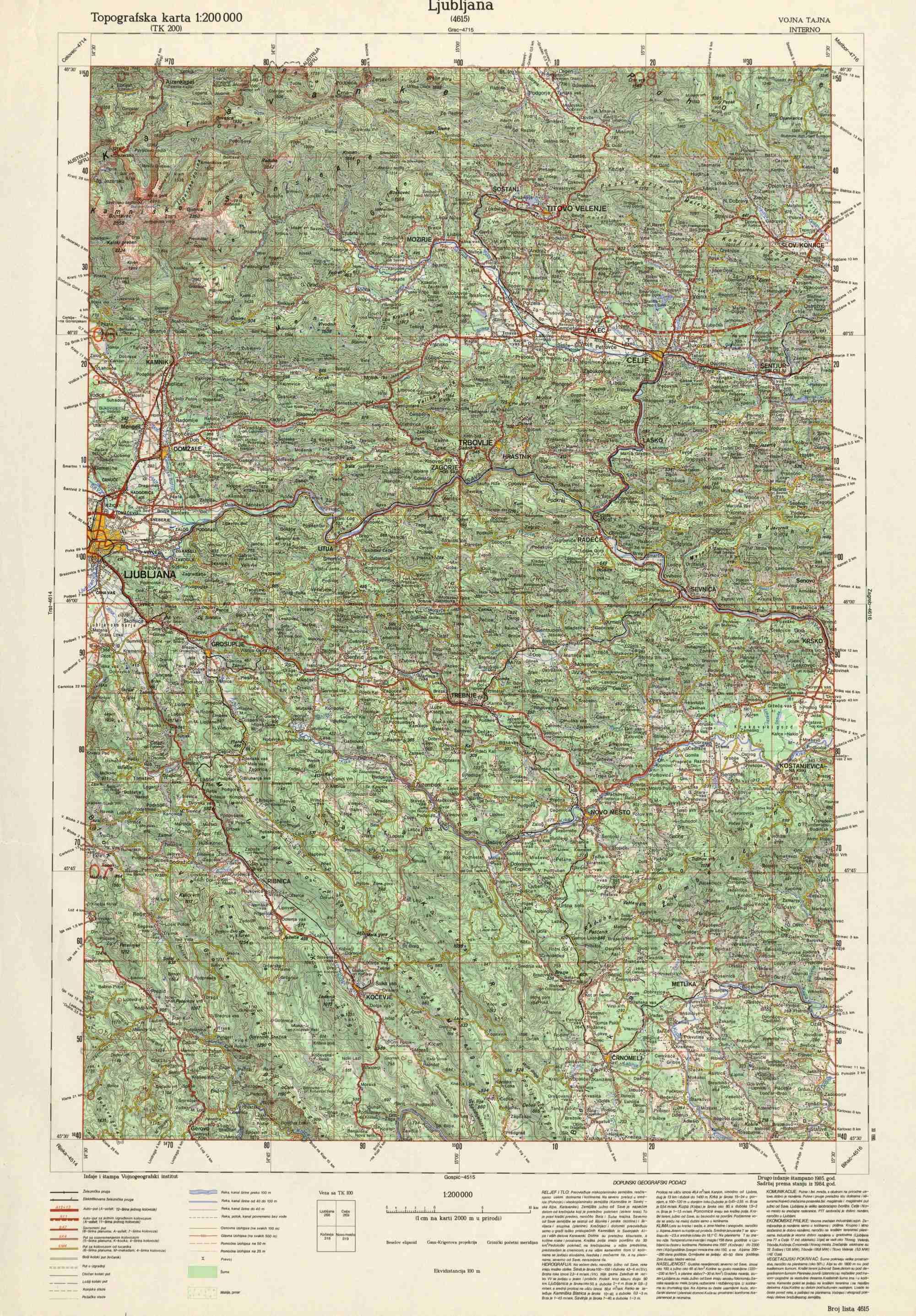 TK Ljubljana 1:20.000