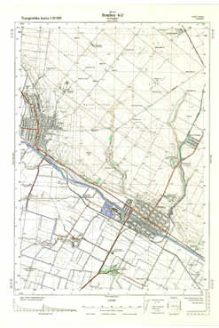 topografske karte jna crvenka 1:25000