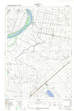 topografska karta JNA 25000