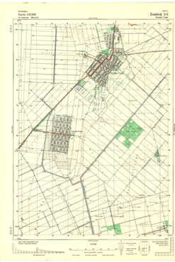 JNA Topografska Karta Srbije 25000