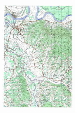 Topografske Karte  hrvatske 1:25000 srbac