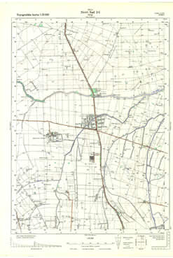 Topografske Karte Vojvodine 1:25000 Novi Sad