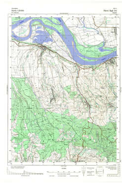 Topografske Karte Vojvodine 1:25000 Novi Sad