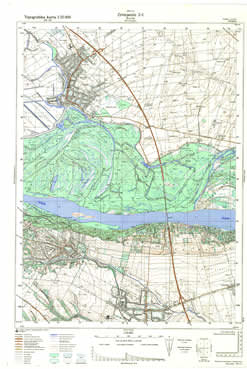 Topografske Karte Vojvodine 1:25000 Zrenjanin