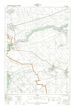 Topografske Karte Vojvodine 1:25000 Alibunar
