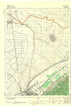 Topografske Karte Vojvodine 1:25000 Vršac