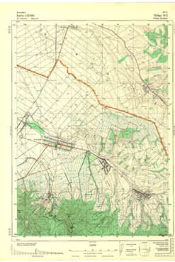 Topografske Karte Vojvodine 1:25000 Vršac