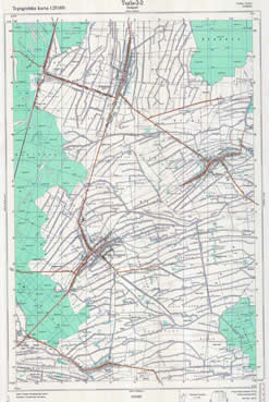 Topografske Karte  BiH 1:25000 tuzla