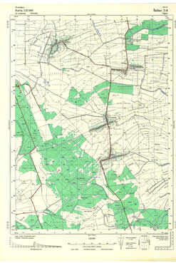 Topografske Karte Bosne i Srbije 1:25000 Šabac