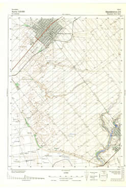 Topografske Karte  Srbije 1:25000 Smederevo