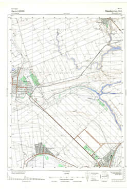 Topografske Karte  Srbije 1:25000 Smederevo