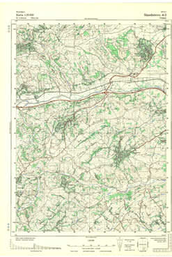 Topografske Karte  Srbije 1:25000 Smederevo