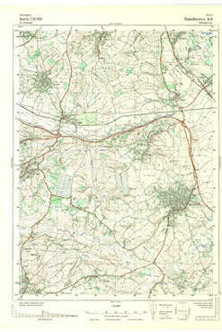 Topografske Karte  Srbije 1:25000 Smederevo