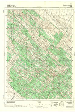Topografske Karte  Srbije 1:25000 PoŽarevac