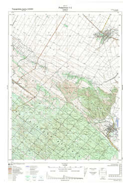 Topografske Karte  Srbije 1:25000 PoŽarevac