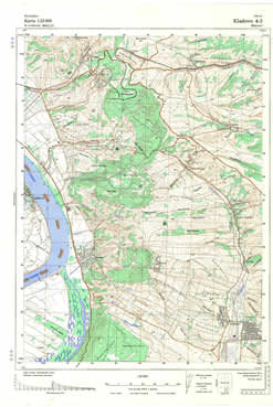 Topografske Karte  Srbije 1:25000 Oršava