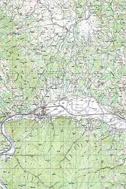 Topografske Karte  BiH 1:25000 Vareš