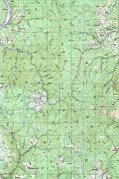 Topografske Karte  BiH 1:25000 Vareš