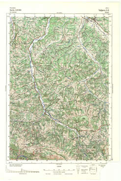 Topografske Karte  Srbije 1:25000 Valjevo