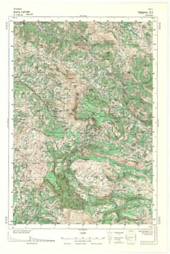 Topografske Karte  Srbije 1:25000 Valjevo
