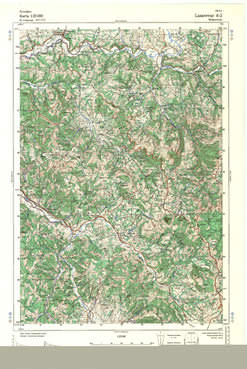 Topografske Karte  Srbije 1:25000 Lazarevac