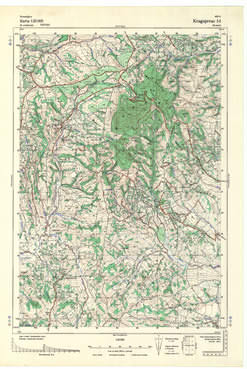 Topografske Karte  Srbije 1:25000 Kragujevac