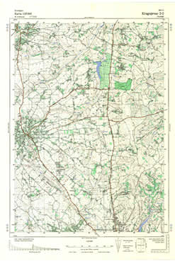 Topografske Karte  Srbije 1:25000 Kragujevac