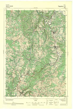 Topografske Karte  Srbije 1:25000 Zagubica
