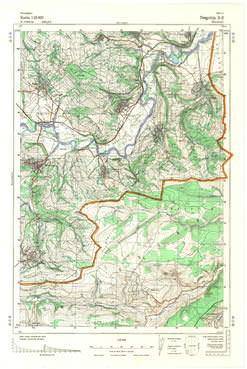 Topografske Karte  Srbije 1:25000 Negotin