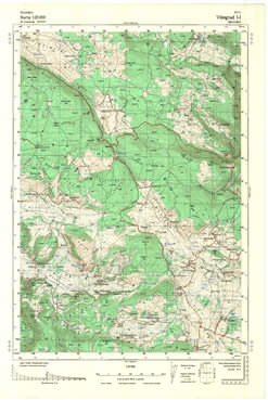 Topografske Karte  Srbije 1:25000 Višegrad