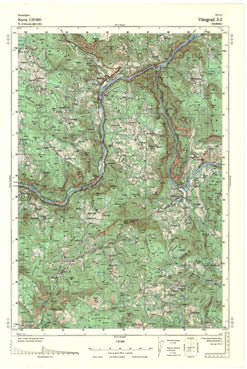 Topografske Karte  Srbije 1:25000 Višegrad