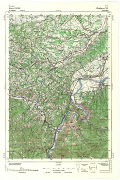 Topografske Karte  Srbije 1:25000 Kraljevo