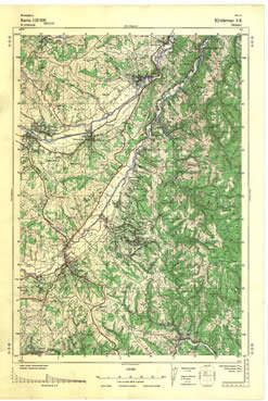 Topografske Karte  Srbije 1:25000 Kruševac