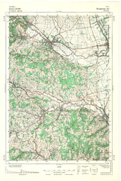 Topografske Karte  Srbije 1:25000 Kruševac