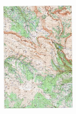 Topografske Karte  BiH 1:25000 volujak
