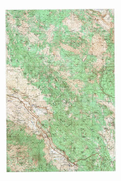 Topografske Karte  BiH 1:25000 kazanci