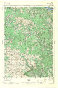 Topografske Karte  Srbije 1:25000 Prijepolje