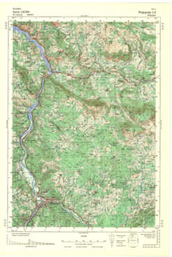 Topografske Karte  Srbije 1:25000 Prijepolje