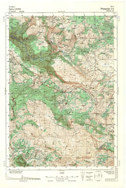 Topografske Karte  Srbije 1:25000 Prijepolje