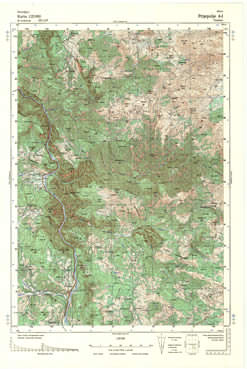 Topografske Karte  Srbije 1:25000 Prijepolje