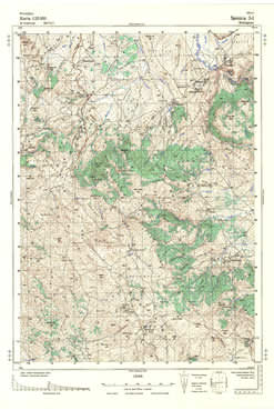 Topografske Karte  Srbije 1:25000 Prijepolje